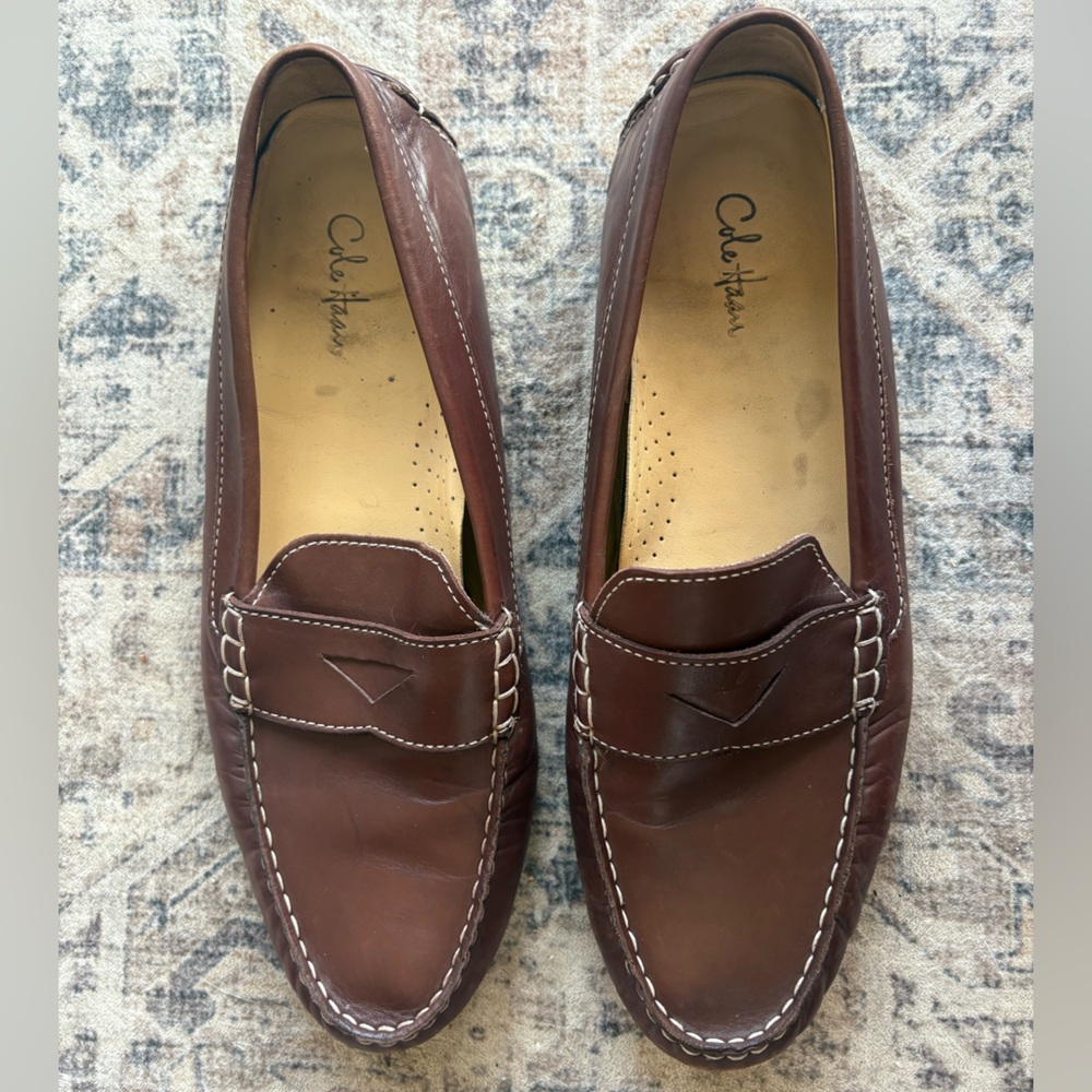 Cole Haan Women’s Brown Driving Loafers